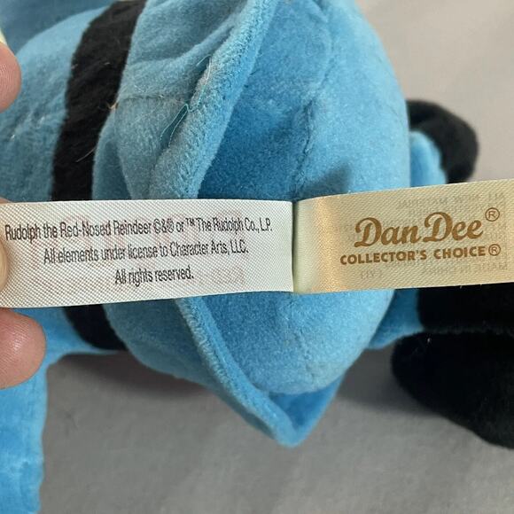 Dan Dee Yukon Cornelius Rudolph Plush 10 in Stuffed Toy Earmuffs w/ Tag CVS - Picture 12 of 13